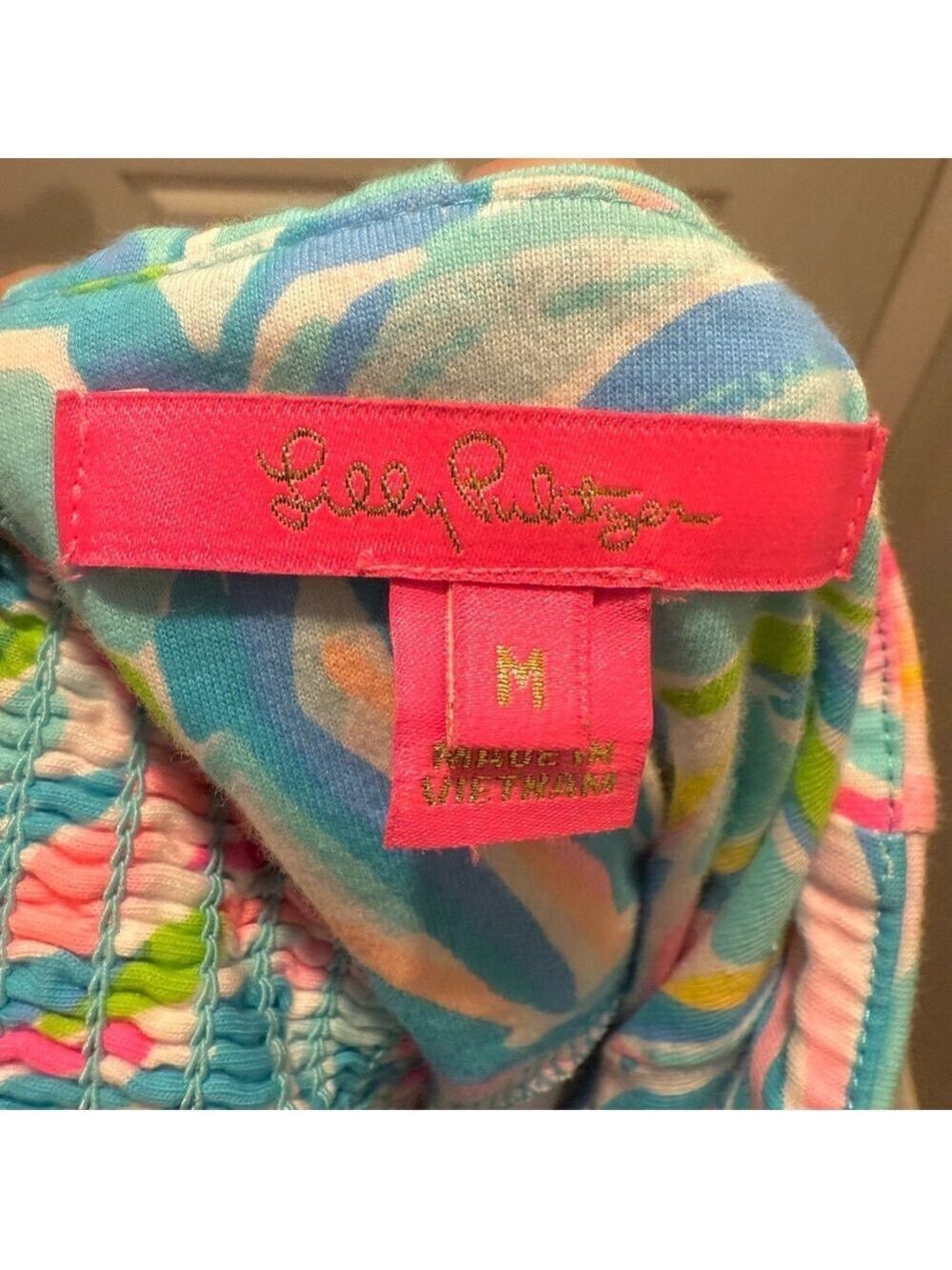 LILLY PULITZER Maleka Maxi Dress with Bow Straps. Size M - Picture 8 of 8